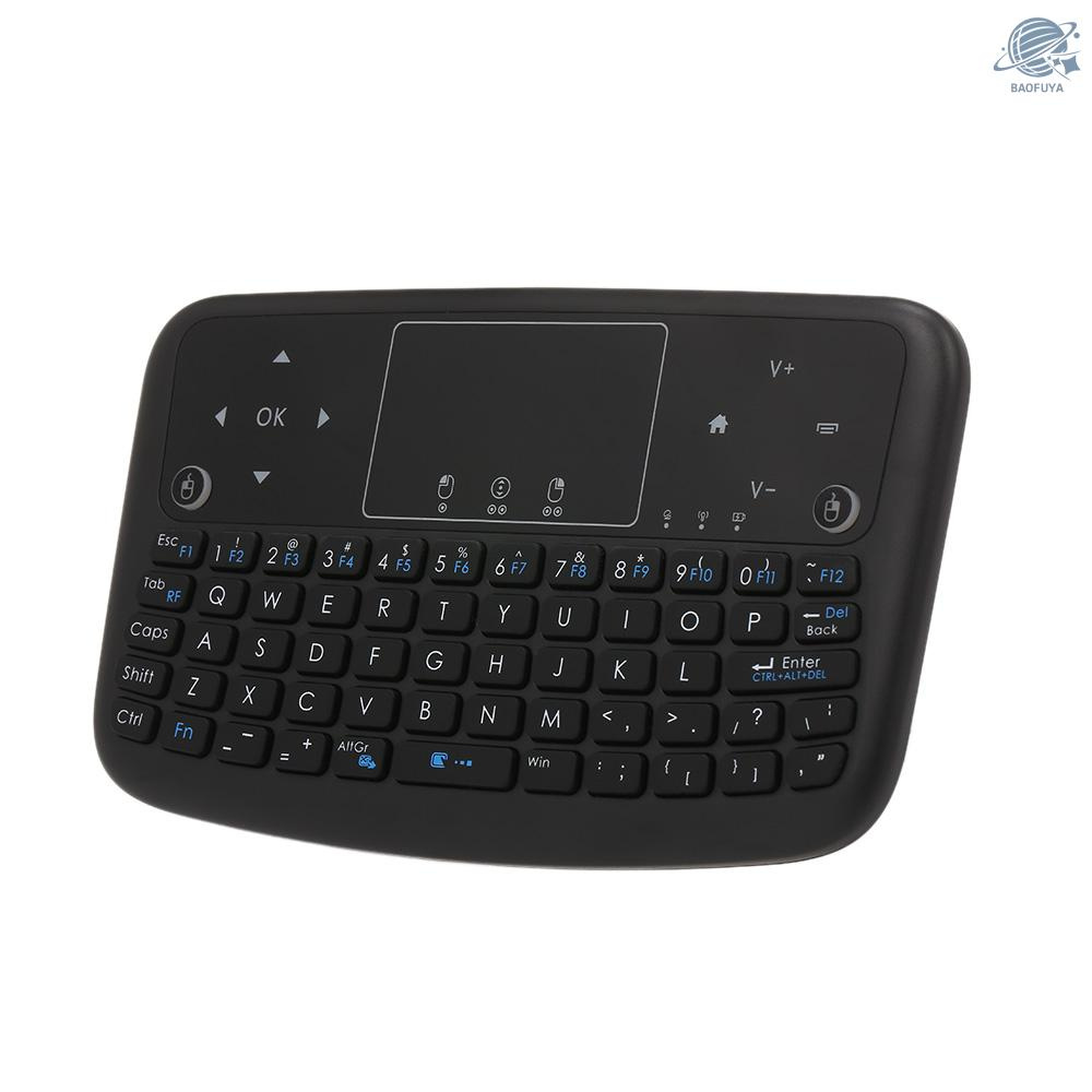 BF A36 Mini Wireless Keyboard 2.4GHz Air Mouse Touchpad Keyboard for Android TV BOX Smart TV PC Notebook