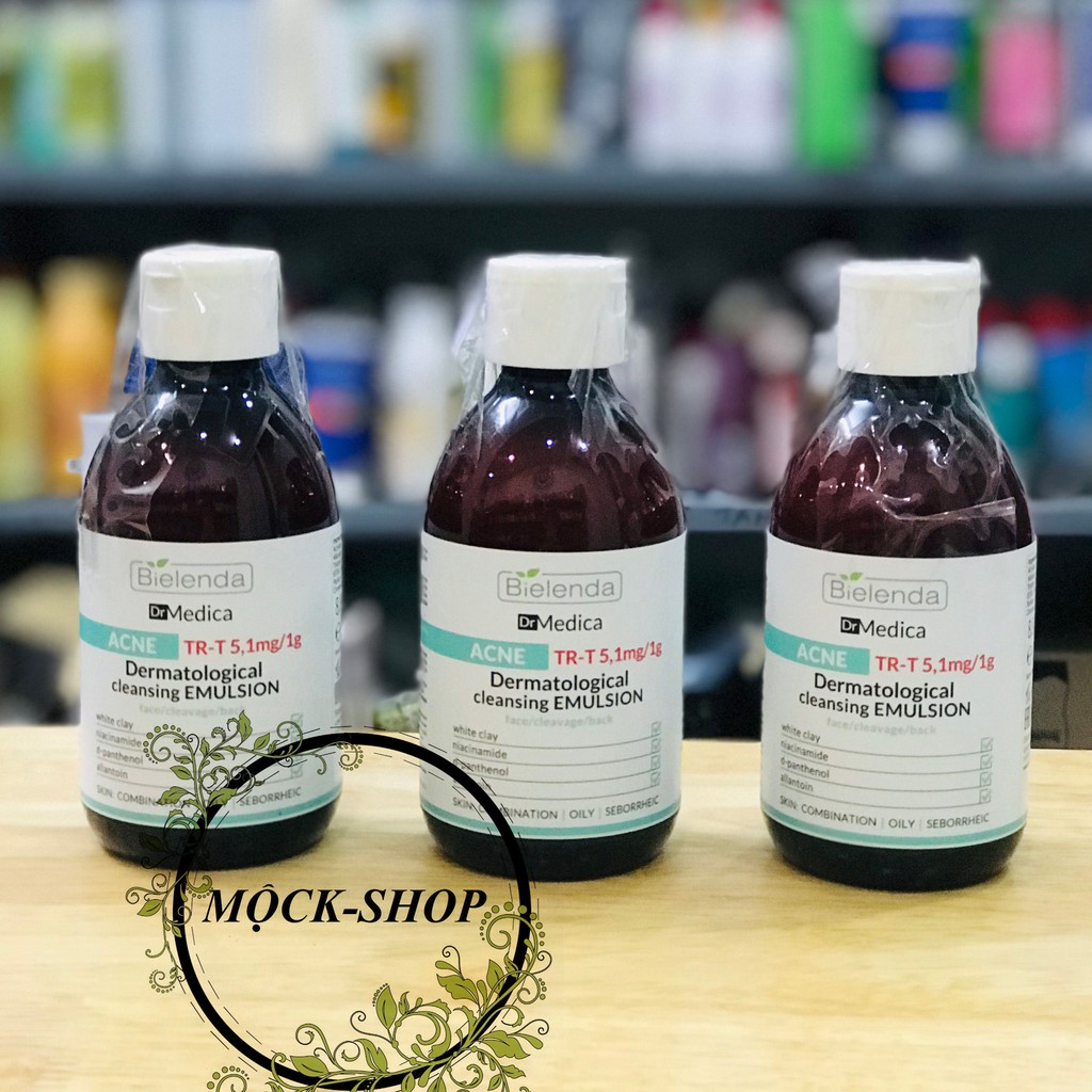 Sữa rửa mặt Dr Medica cho da dầu mụn nội địa Balan