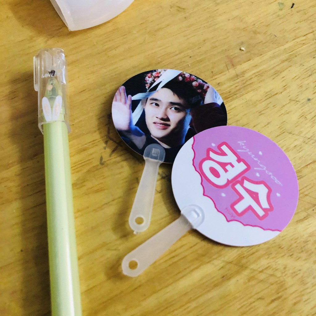 15-105 Quạt mini cho Doll 4cm C300 in theo yêu cầu, ở VN chỉ có mỗi KAS in thôi đó nha