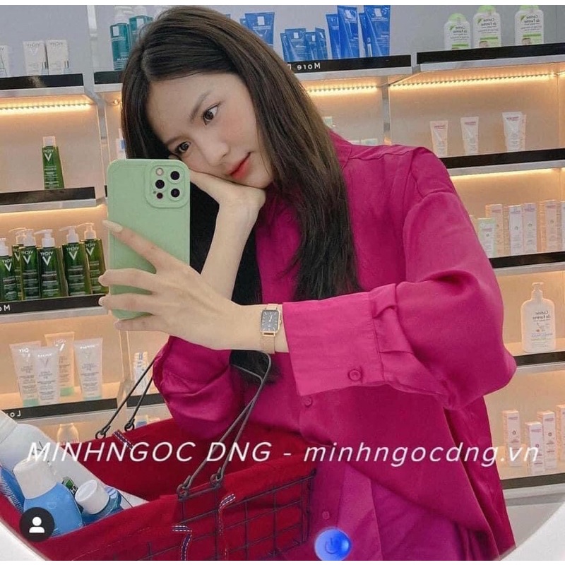 Áo Sơmi Đũi Hồng Sen | BigBuy360 - bigbuy360.vn