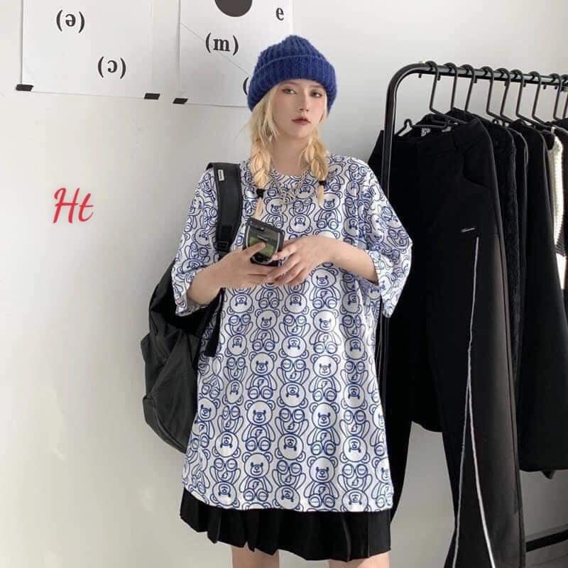 Áo gấu xanh toàn thân H2A977