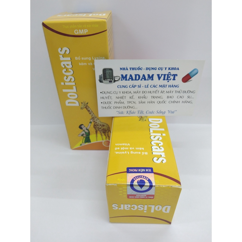 DoLiscars tăng cường sức đề kháng