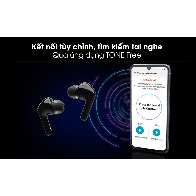 Tai nghe Bluetooth LG HBS-FN4 chính hãng (màu đen)