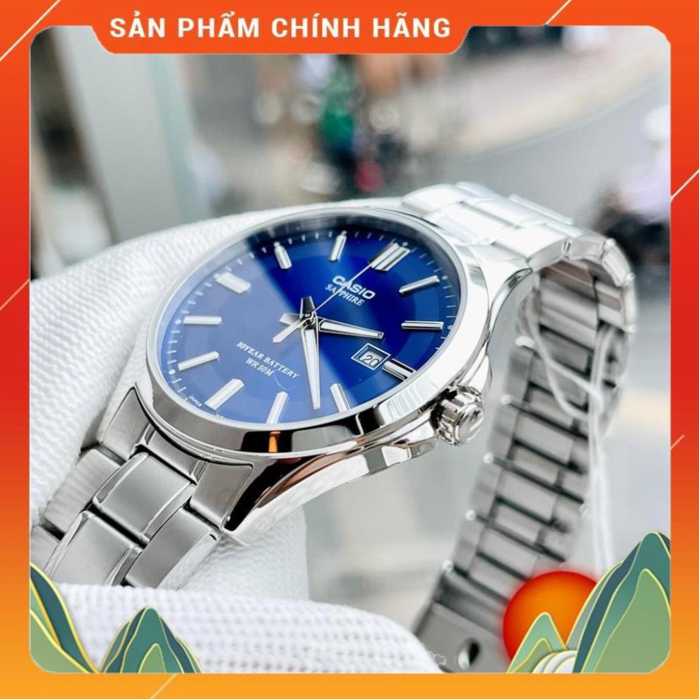 Đồng Hồ Casio Nam Dây Kim Loại MTS-100D-2AVDF Chính Hãng