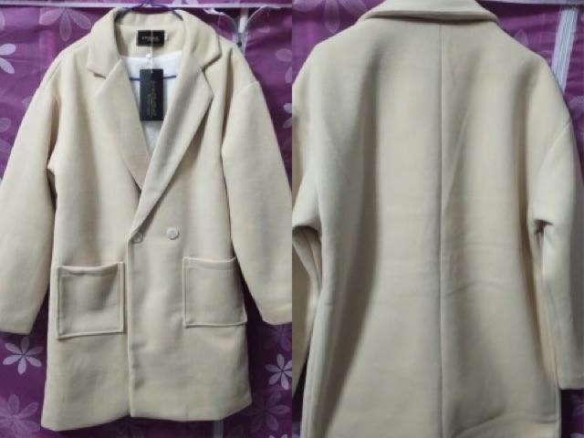 [Ảnh+Clip Thật] Áo Khoác Dạ Đôi Nam Nữ Giá Hạt Dẻ Lót Lông | BigBuy360 - bigbuy360.vn