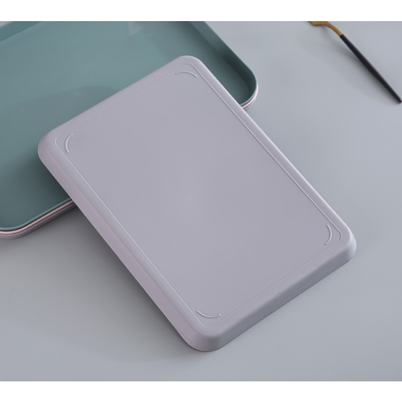 Khay đựng thức ăn OSSAYI chất liệu nhựa hình chữ nhật đa năng cho nhà bếp