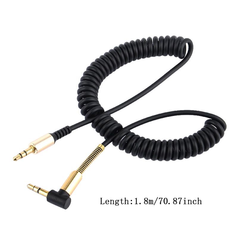 Dây Cáp Âm Thanh Tai Nghe 3.5mm 90 Độ Chất Lượng Cao