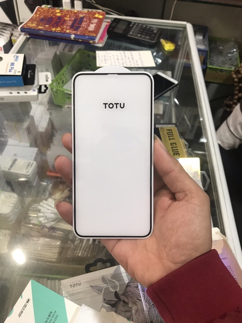 Kính cường lực bảo vệ mắt, full màn &amp; chống bụi Totu cho iPhone 6/6 plus/7/7plus/8/8 plus /X 5.8/ XR 6.1/XS max 6.5