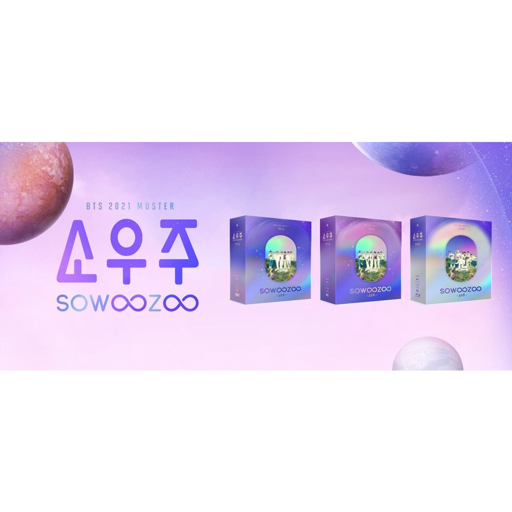 THỦ LĨNH THẺ BÀI BO GÓC | BTS ẢNH POSTCARD MUSTER SOZOOWOO BLU-RAY ( Hàng offical, có sẵn)