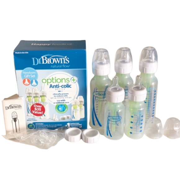 Bình sữa Dr.Brown's Options Plus 60ml, 120ml , 250ml cổ hẹp mẫu mới 2019