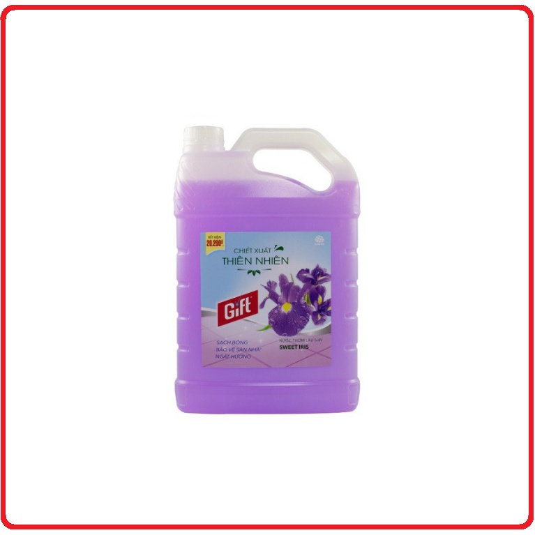 Nước Lau Sàn GIFT Chiết Xuất Thiên Nhiên Can 3,8Kg