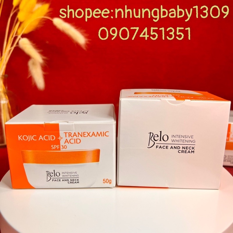 Kem Belo Axit Kojic và Axit Tranexamic giúp làm trắng da SPF 30