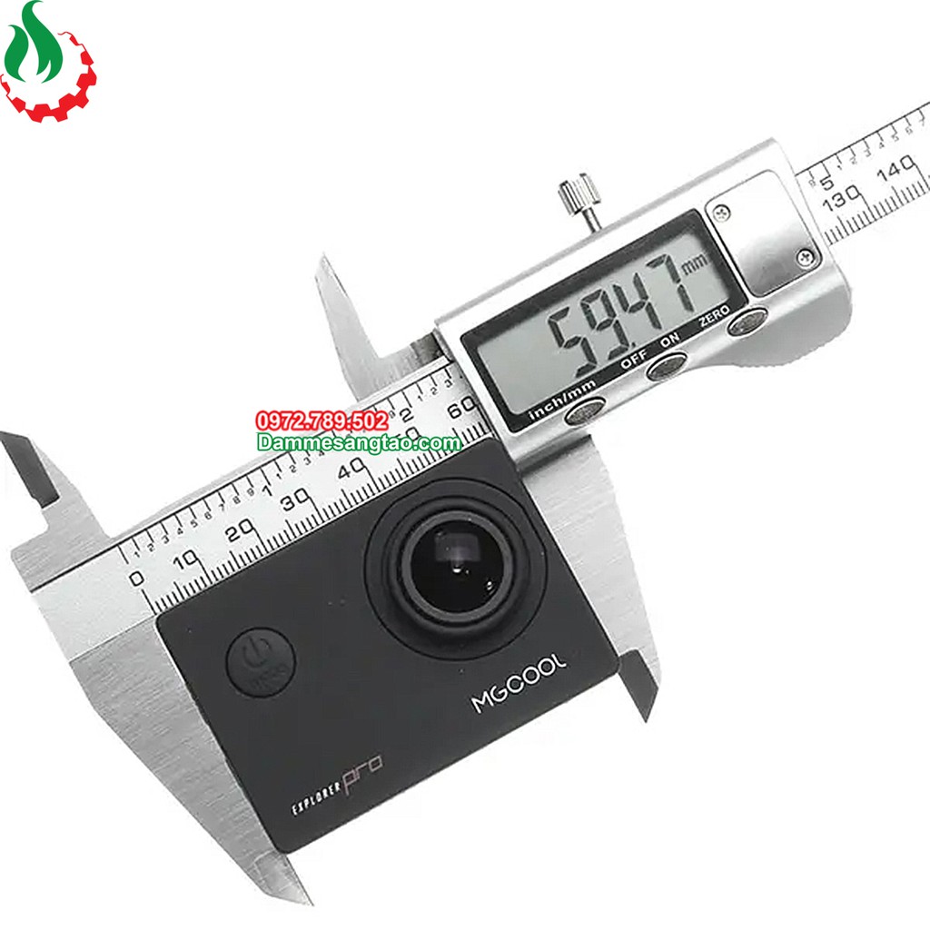 Thước kẹp điện tử thép không gỉ 150mm Syntek