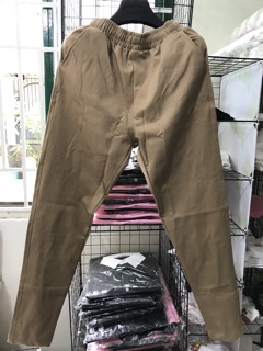 QUẦN BASIC PANTS KAKI màu CÀ PHÊ UNISEX 1hitshop