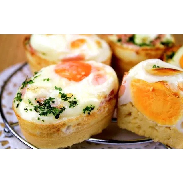 Máy bánh trứng Hàn Quốc --Sử dụng điện 6 bánh,khuôn gang chống dính cao cấp-Bảo hành 1 năm