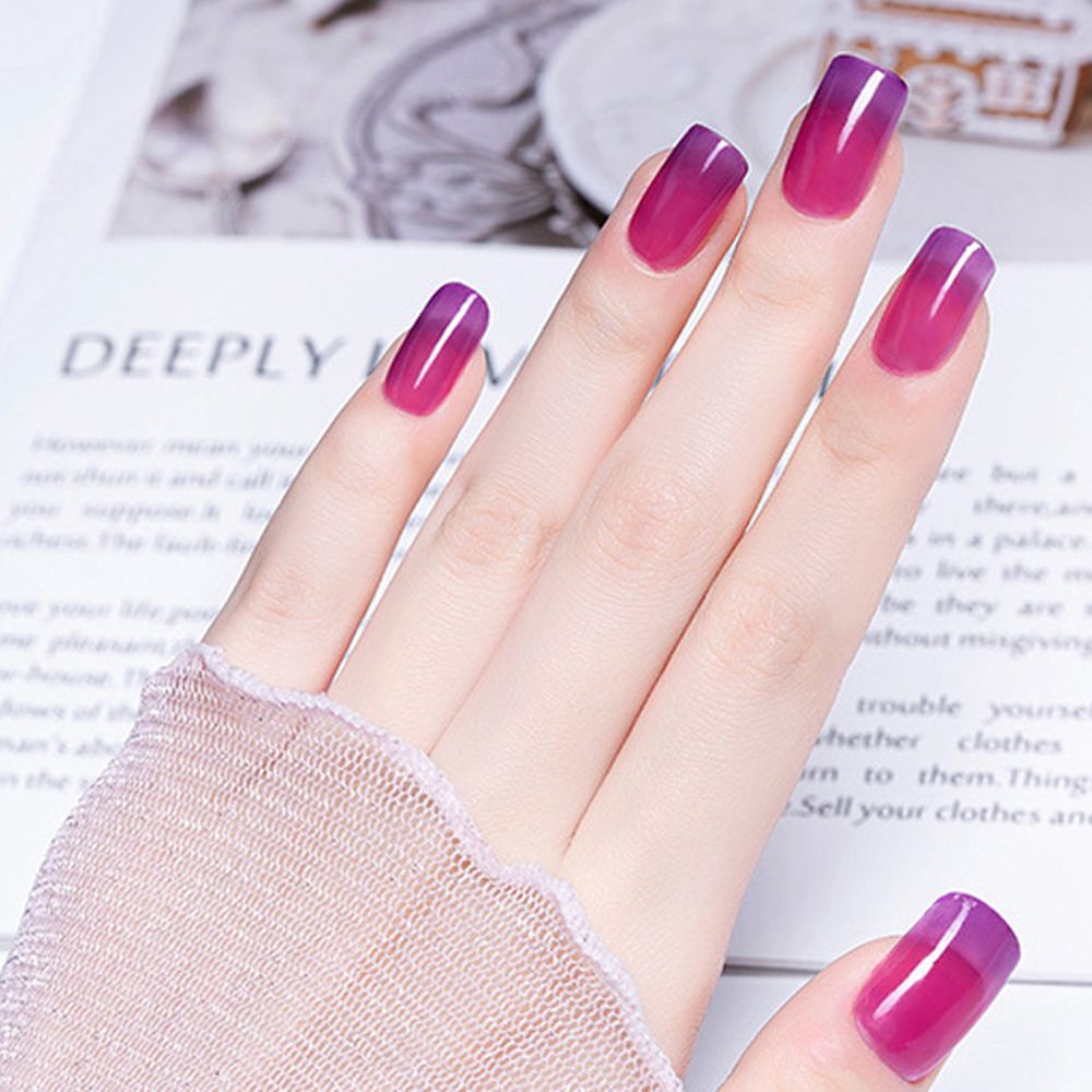[Hàng mới về] Sơn móng tay đổi màu theo nhiệt độ 7ml quyến rũ sành điệu dành cho nữ