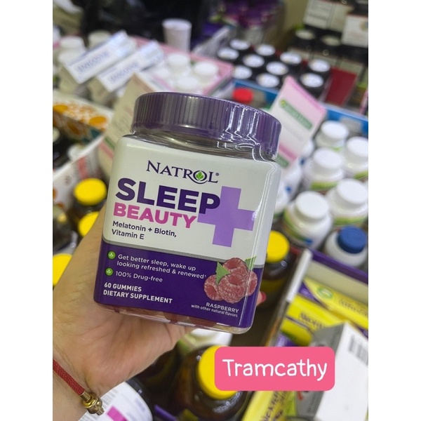 Kẹo đẹp da ngủ ngon Natrol sleep beauty melatonin