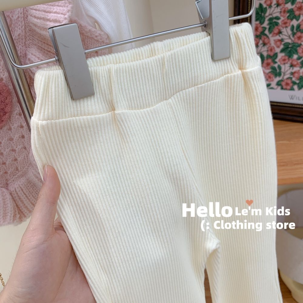 Hàng Mới Về [Hàng Mới Về] Quần Dài Ống Loe Ôm Dáng Phong Cách Phương Tây Dễ Phối Đồ Phong Cách Hàn Quốc Cho Nữ