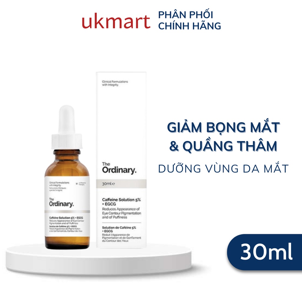 Tinh Chất Dưỡng Mắt The Ordinary Caffeine Solution 5% + EGCG 30ml