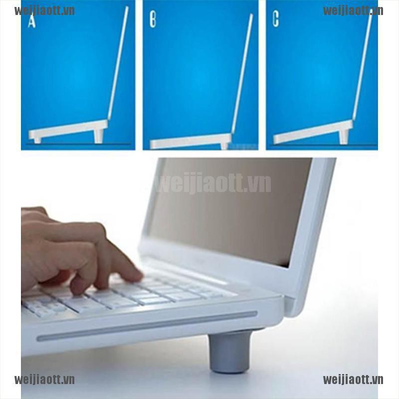 Set 2 chân nhỏ + 2 chân lớn đỡ tản nhiệt cho Laptop