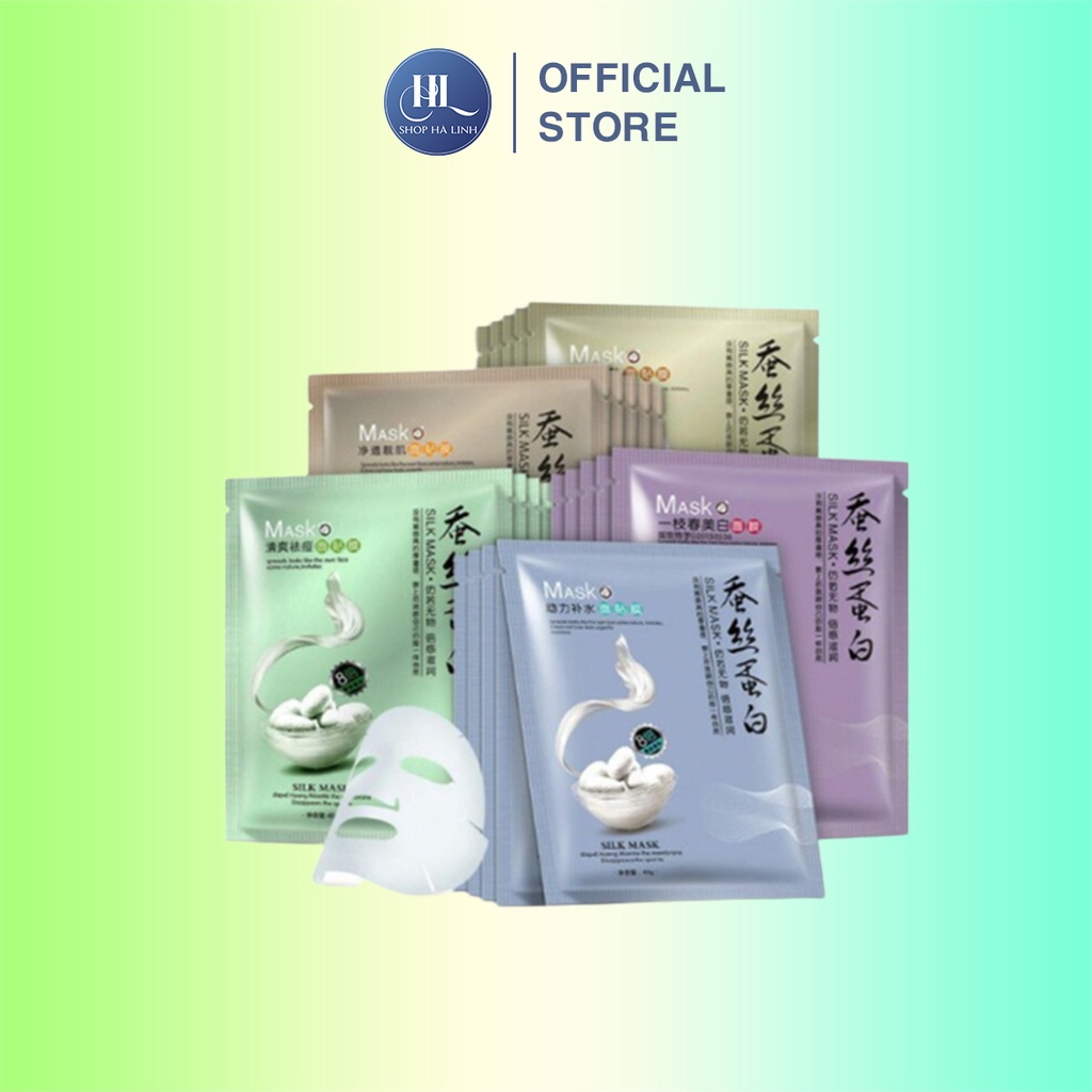Mặt Nạ Tơ Tằm ONE SPRING SILK MASK - Dưỡng trắng cấp ẩm giảm mụn