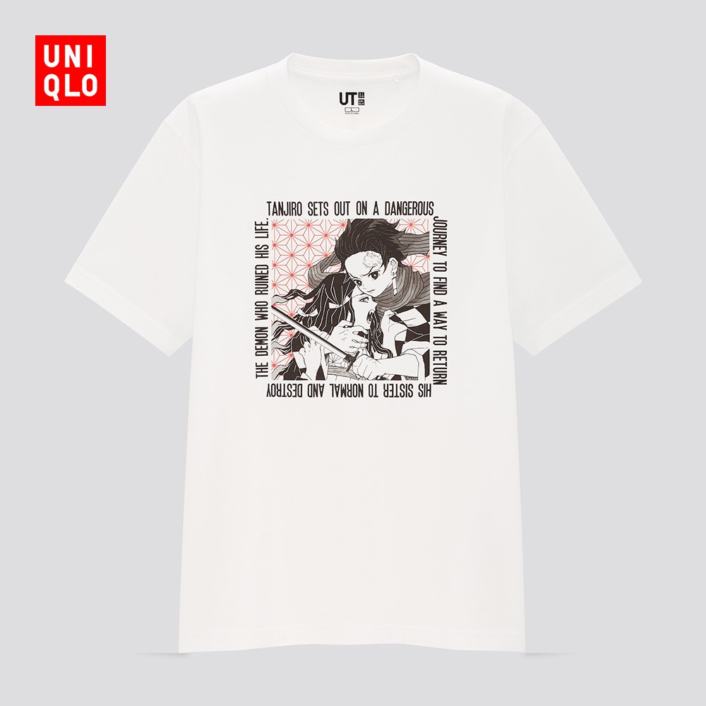 Áo Thun Tay Ngắn In Hình manga uniqlo  Cho Nam / Nữ  431960