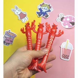 B24 Bút mực viết hình tôm càng độc lạ