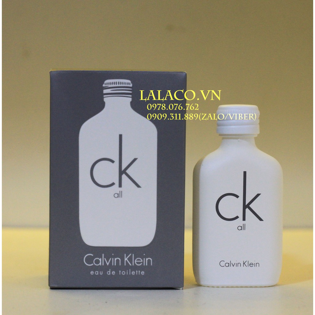 Nước hoa mini Calvin Klein CK All 10ml | Thế Giới Skin Care