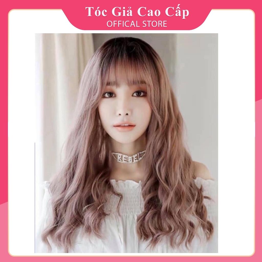 Tóc giả cả đầu ❤️FREESHIP  tóc giả nguyên đầu nữ xù lửng- mã 8184