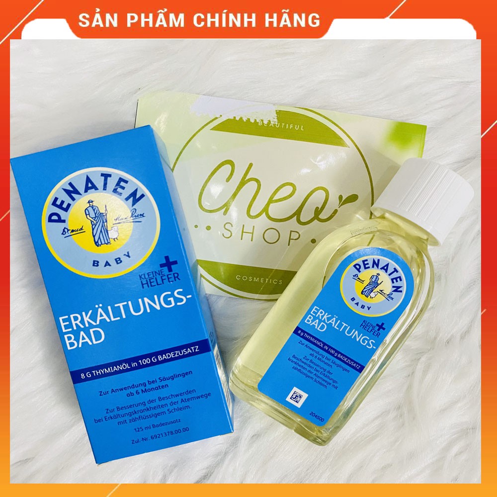 Tinh dầu tràm tắm chống cảm Penaten 125ml