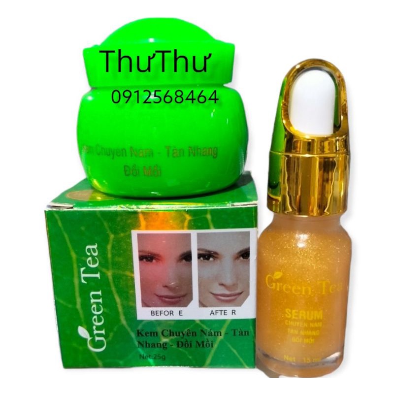 Kem Trà Xanh Green Tea Chuyên Nám Tàn Nhang Đồi Mồi 25g