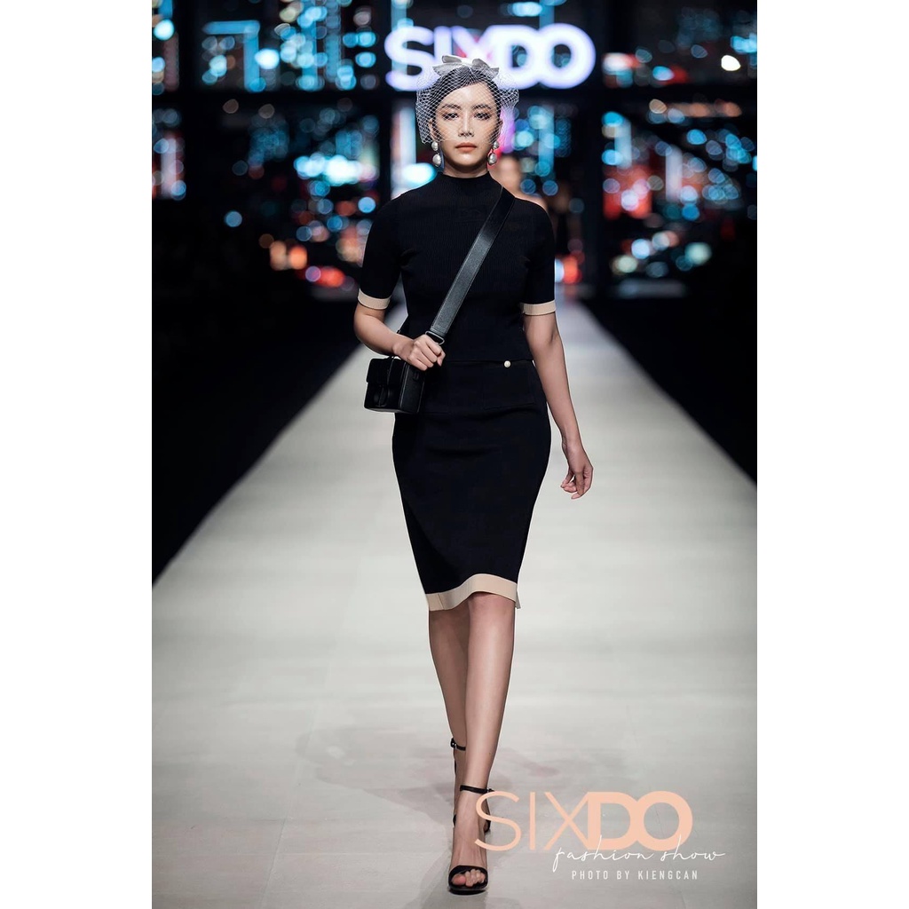 Set Len NTK Đỗ Mạnh Cường - Sixdo "Màu đen phối vàng nude"