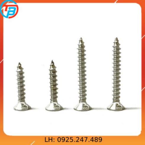 Vít đầu bằng inox 304 CÁP THÉP Thái Bình VinàN