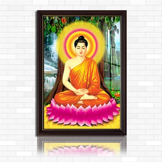 Tranh Điện Phật Giáo -  tranh siêu mỏng - vớinhiều mẫu thiết kế đẹp- size 36 x51cm, tặng kèm adapter nguồn điện