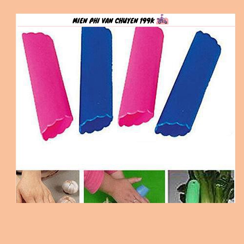 Dụng Cụ Bóc Tách Vỏ Tỏi Bằng Silicon Tiện Lợi 88121