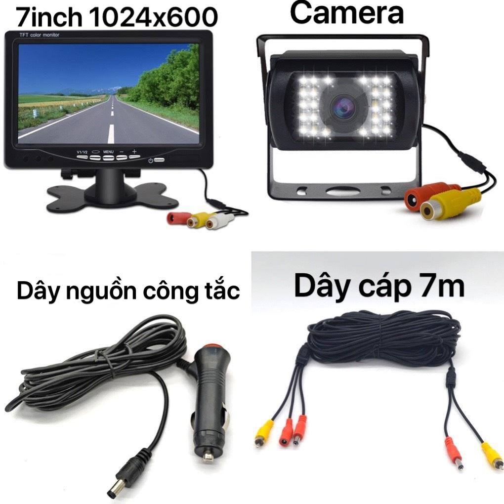 (HOT) Bộ camera và màn hình lùi xe tải, xe khách...không cần đấu chích điện, ai cũng có thể lắp được | BigBuy360 - bigbuy360.vn
