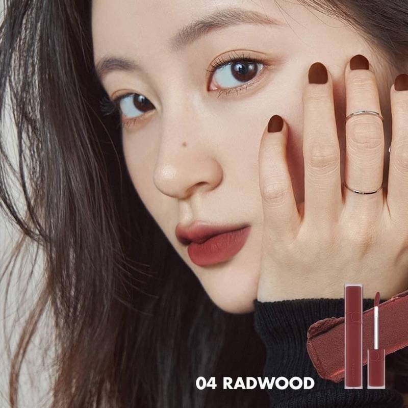 Son kem Romand Blur Fudge Tint màu 04 RADWOOD