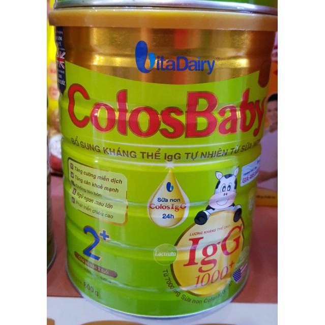 [Gía sốc] Sữa bột Colosbaby Gold 1000 IgG 0+,1+,2+ (800G) (Sữa Non) (Chính Hãng)