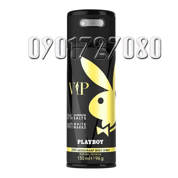 Xịt khử mùi PlayBoy VIP