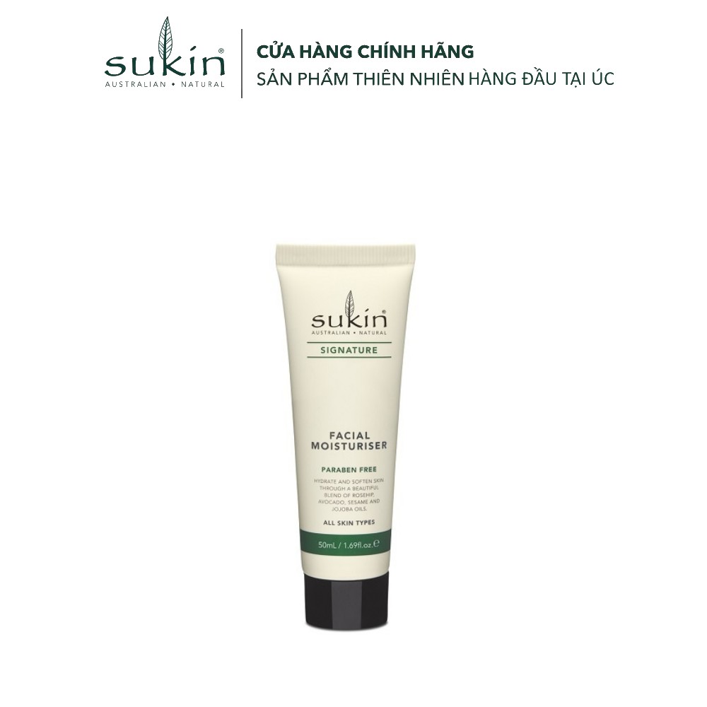 Sukin Kem Dưỡng Ẩm Da Dịu Nhẹ Facial Moisturiser 50ml