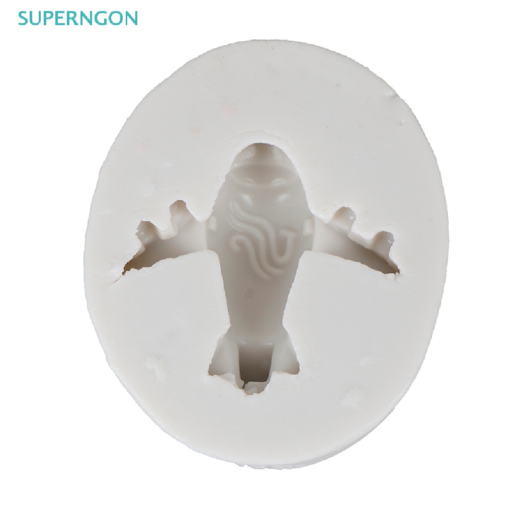 Khuôn Silicone Tạo Hình Máy Bay Mini Trang Trí Bánh