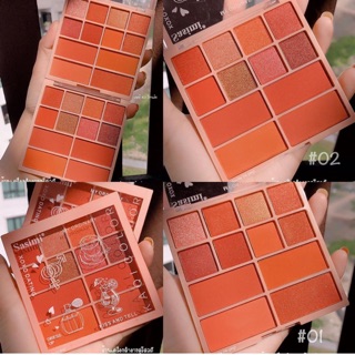 BẢNG MÀU MẮT TONE TRÁI ĐÀO SASIMI CỦA THÁI.