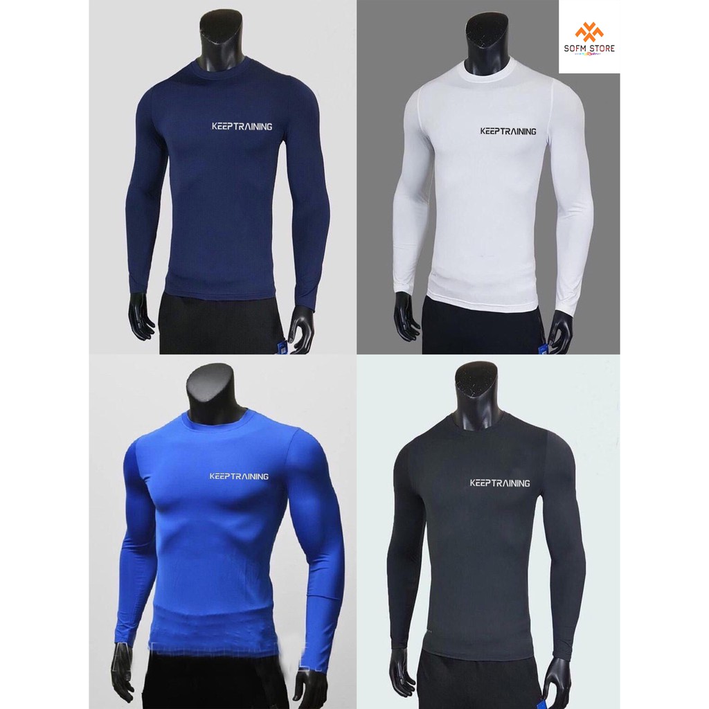 Áo giữ nhiệt nam thể thao Keep Trainning hàng cao cấp - Freeship | BigBuy360 - bigbuy360.vn