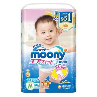 BỈM MOONY NHẬP KHẨU QUẦN/ DÁN NGUYÊN BAO BÌ NB, S84,L54, M64, M58, L44, Xl38