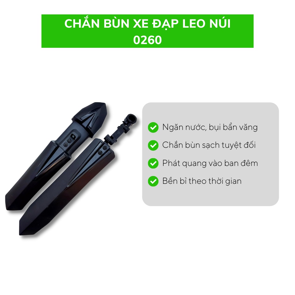 Chắn bùn xe đạp leo núi 0260