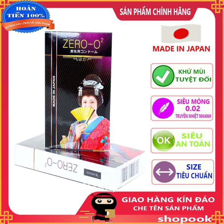 BAO CAO SU SIÊU MỎNG 002 ZERO NHẬT BẢN