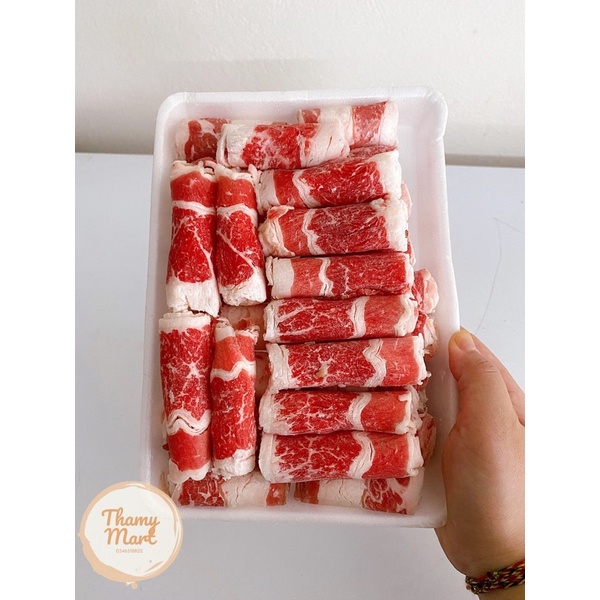 Ba Chỉ Bò Mỹ Khay 500g