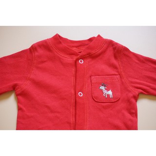 Áo liền quần len Carter 6M (5.5 – 7.5kg) Sleepsuit Giáng Sinh, Noel