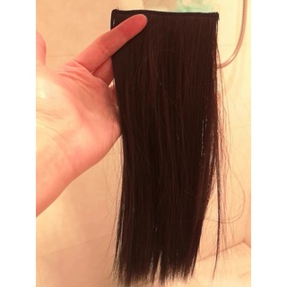 Tóc kẹp phím làm phồng chân tóc bằng tóc thật 100%
