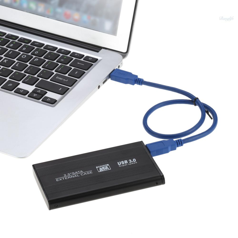 Hộp Đựng Ổ Cứng Ngoài Usb 3.0 Hdd Ssd Sata Bằng Nhôm 2.5 "Ốp | BigBuy360 - bigbuy360.vn